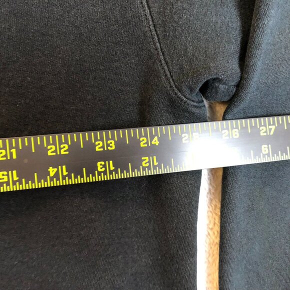 Champion Eco Mens Sweatshirt XL Authentic Black Crewneck - Picture 4 of 8